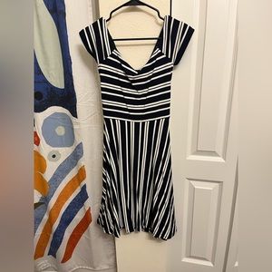 LOFT cross back dress